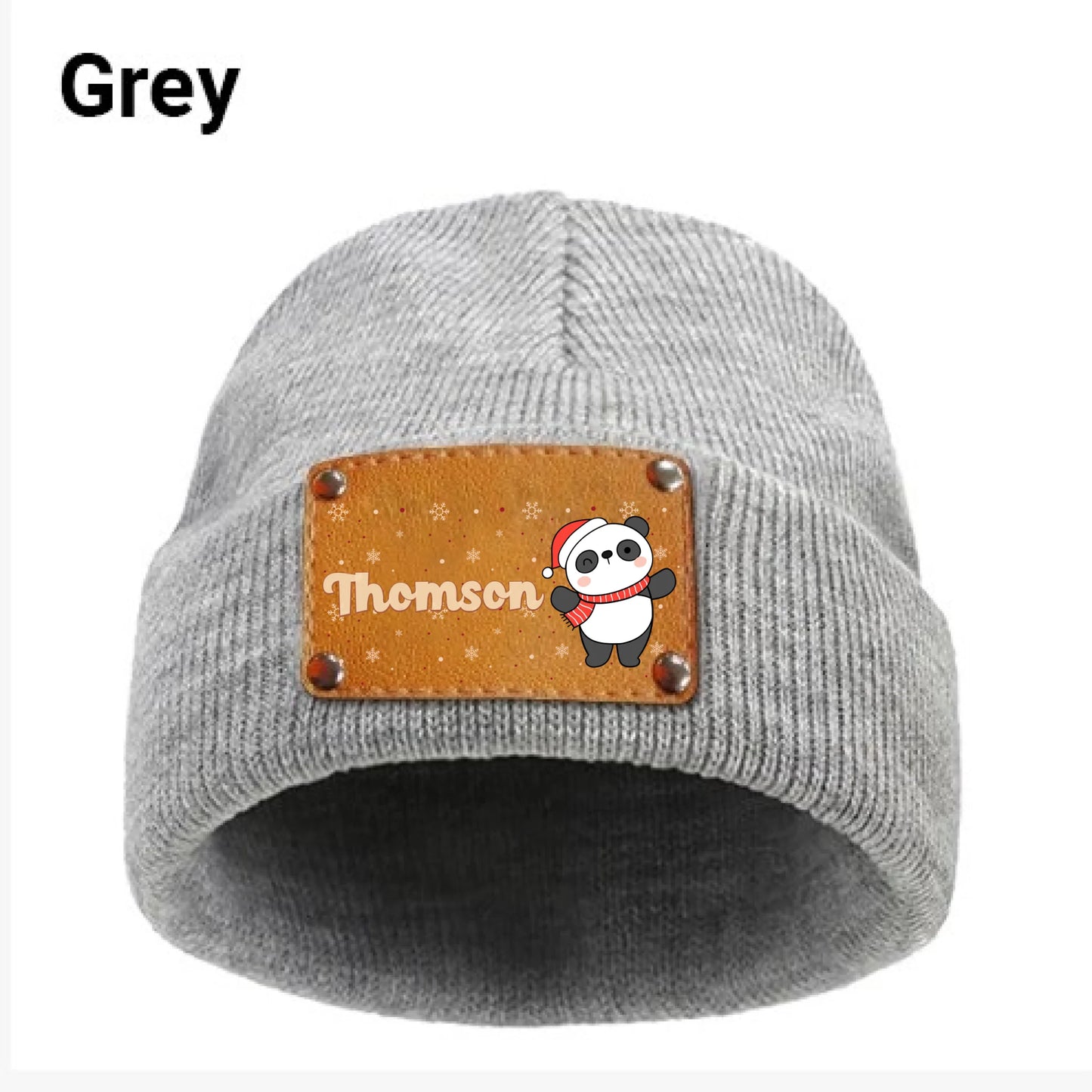 grey beanie