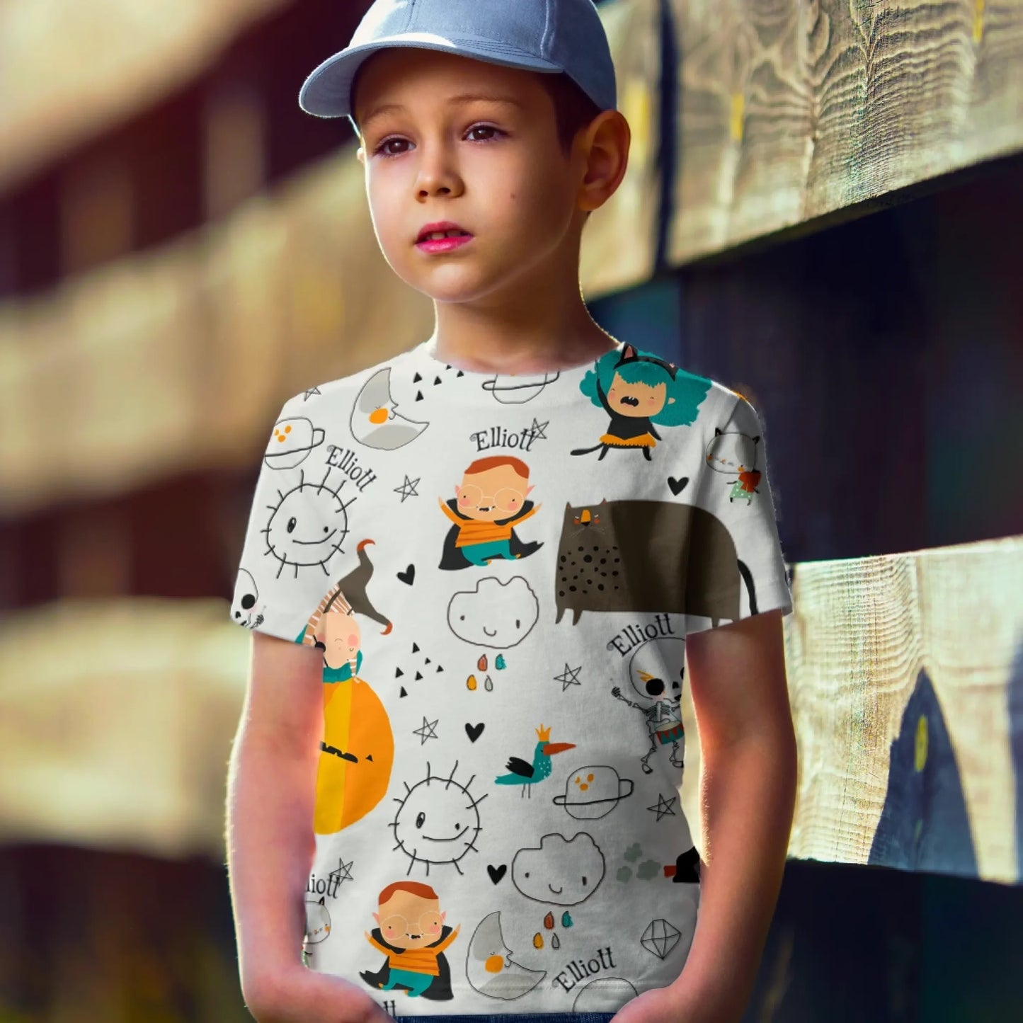 01 - Boy T-shirt halloween