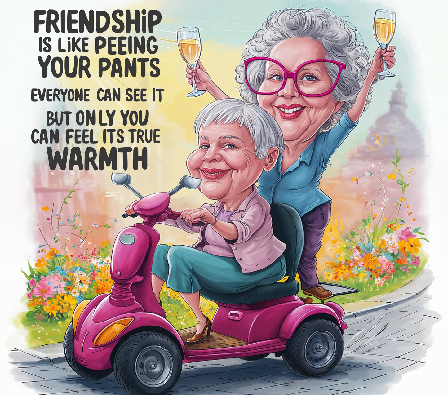 Old ladies tumbler