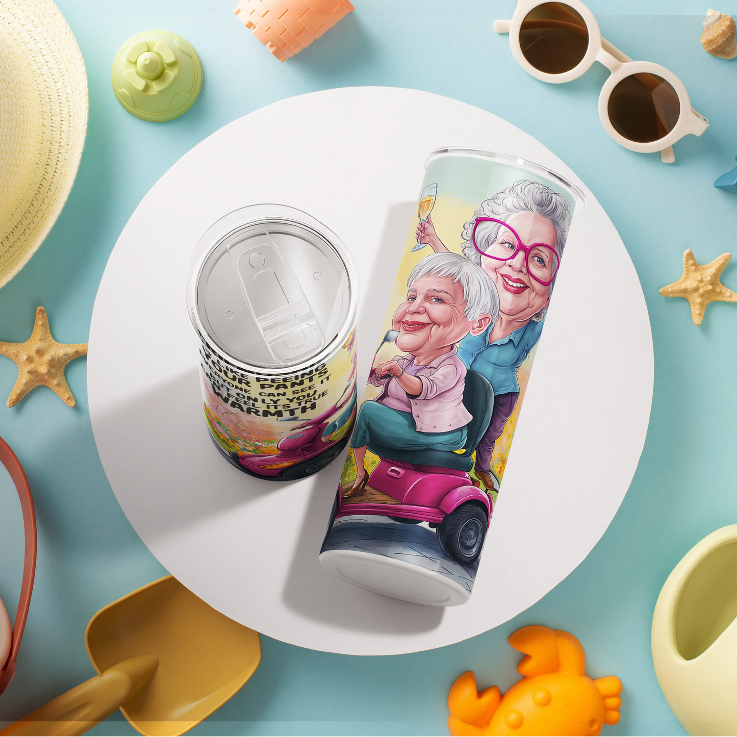 Old ladies tumbler