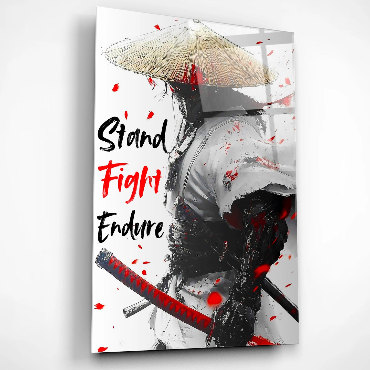 Unyielding Spirit Glass Poster