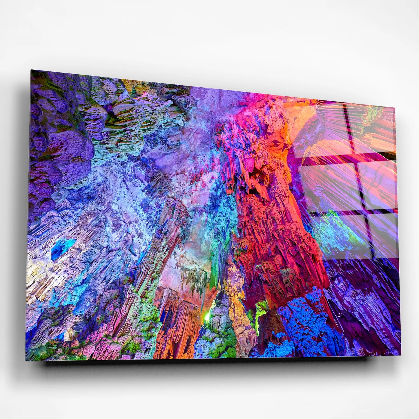 The Silver Cave Glass Poster