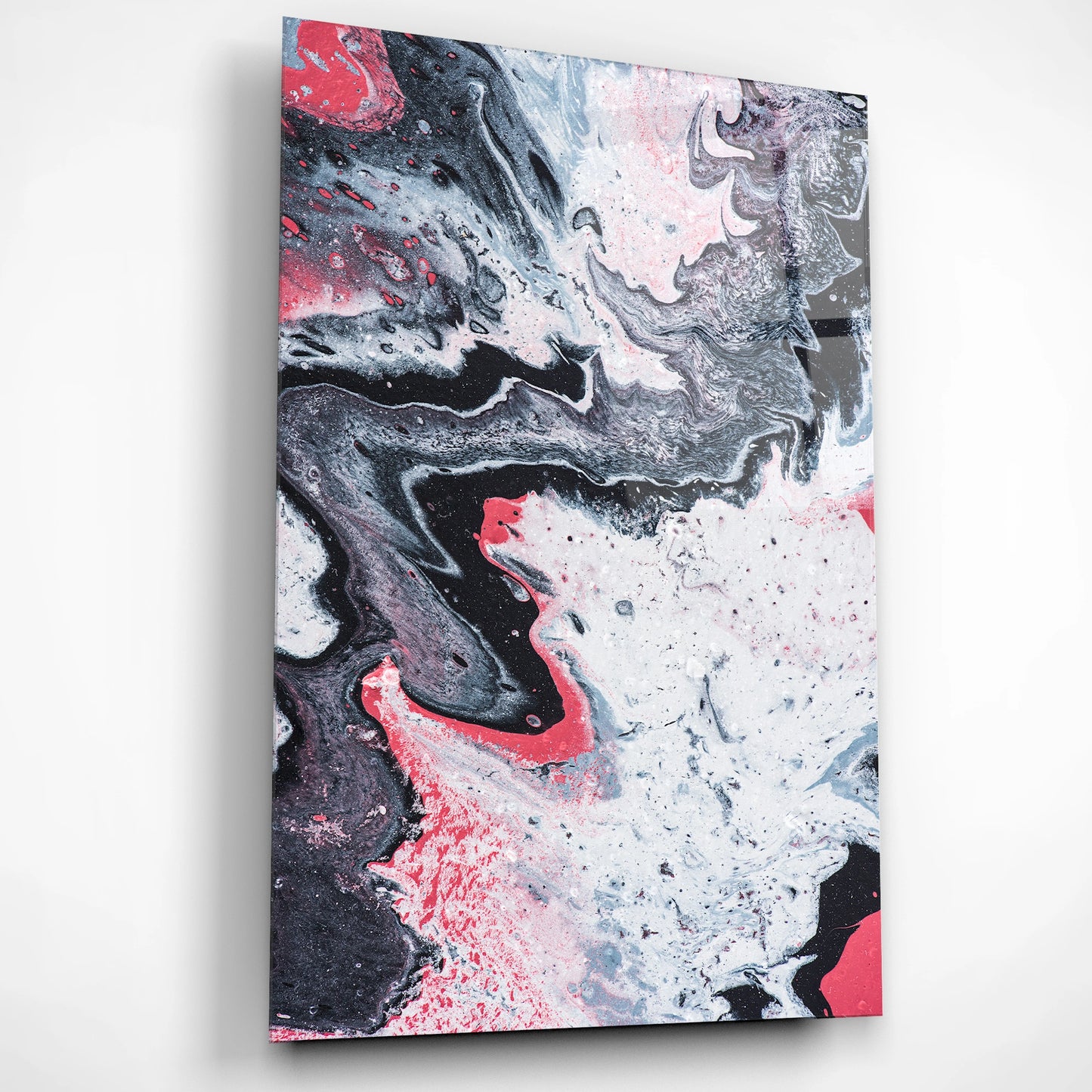 Obsidian Flow Glass Poster