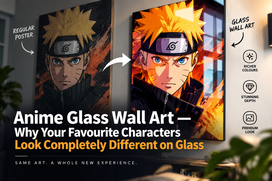 Anime Glass Wall Art — Why Your Favourite Characters  Look Completely Different on Glass