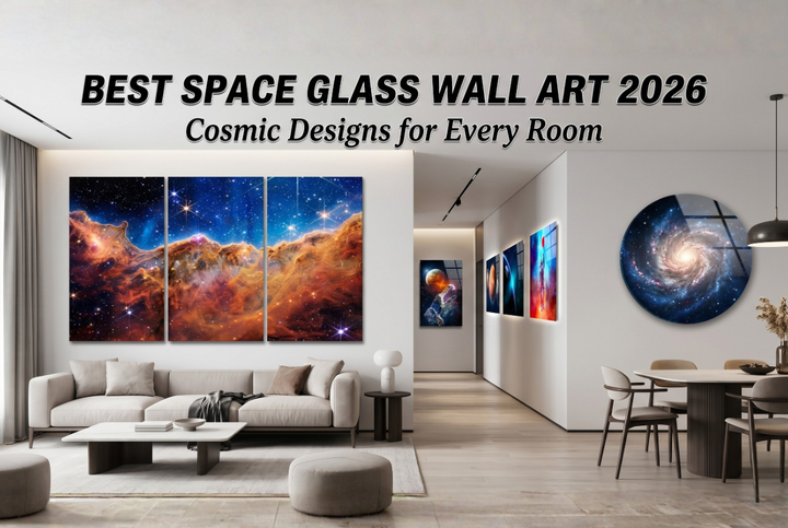 Best Space Glass Wall Art 2026 — Cosmic Designs for Every Room