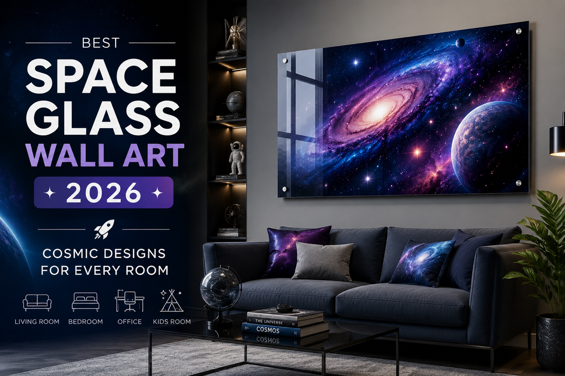 Best Space Glass Wall Art 2026 — Cosmic Designs for Every Room