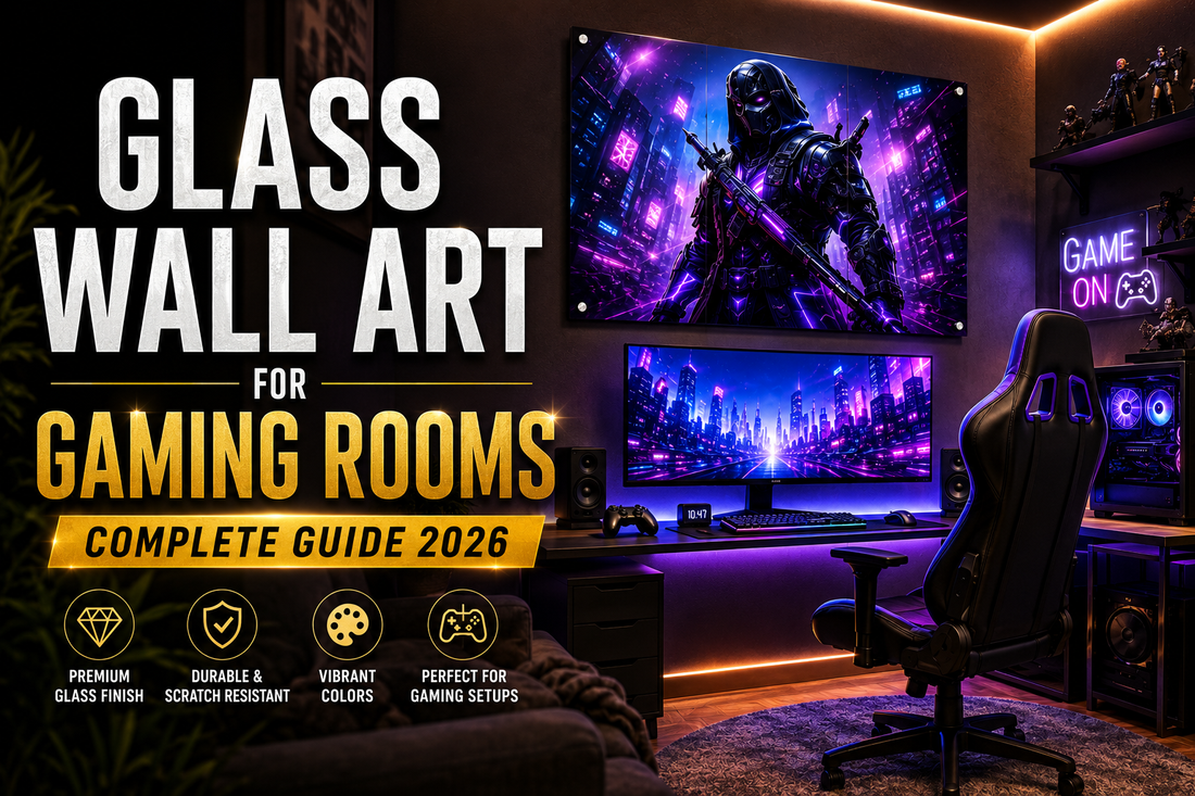 Glass Wall Art for Gaming Rooms — Complete Guide 2026