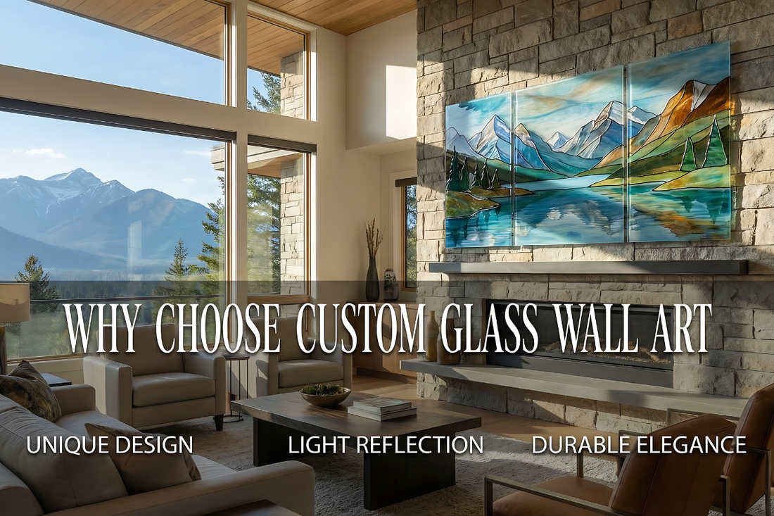Custom Glass Wall Poster: Turn Your Photos into Premium Wall Art