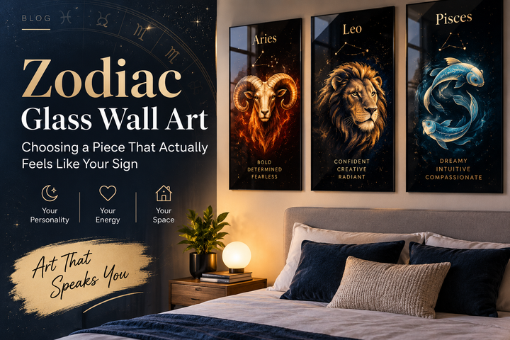 Zodiac Glass Wall Art — Choosing a Piece That Actually  Feels Like Your Sign
