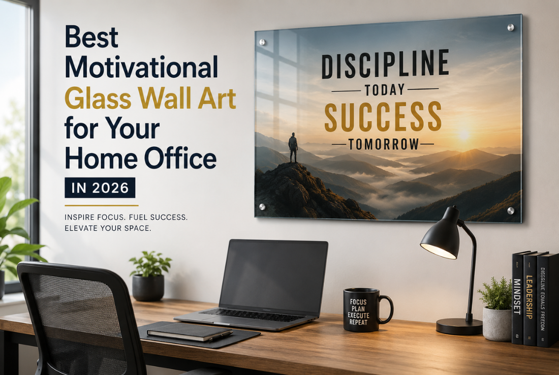 Best Motivational Glass Wall Art for Your Home Office in 2026