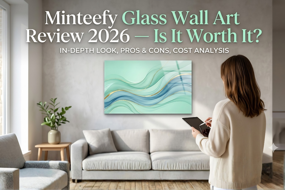 Minteefy Glass Wall Art Review 2026 — Is It Worth It?
