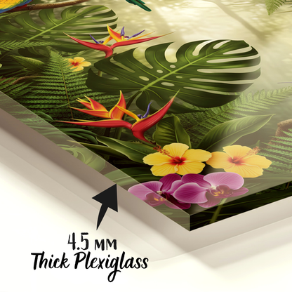 Growth Motivation Glass Wall Art