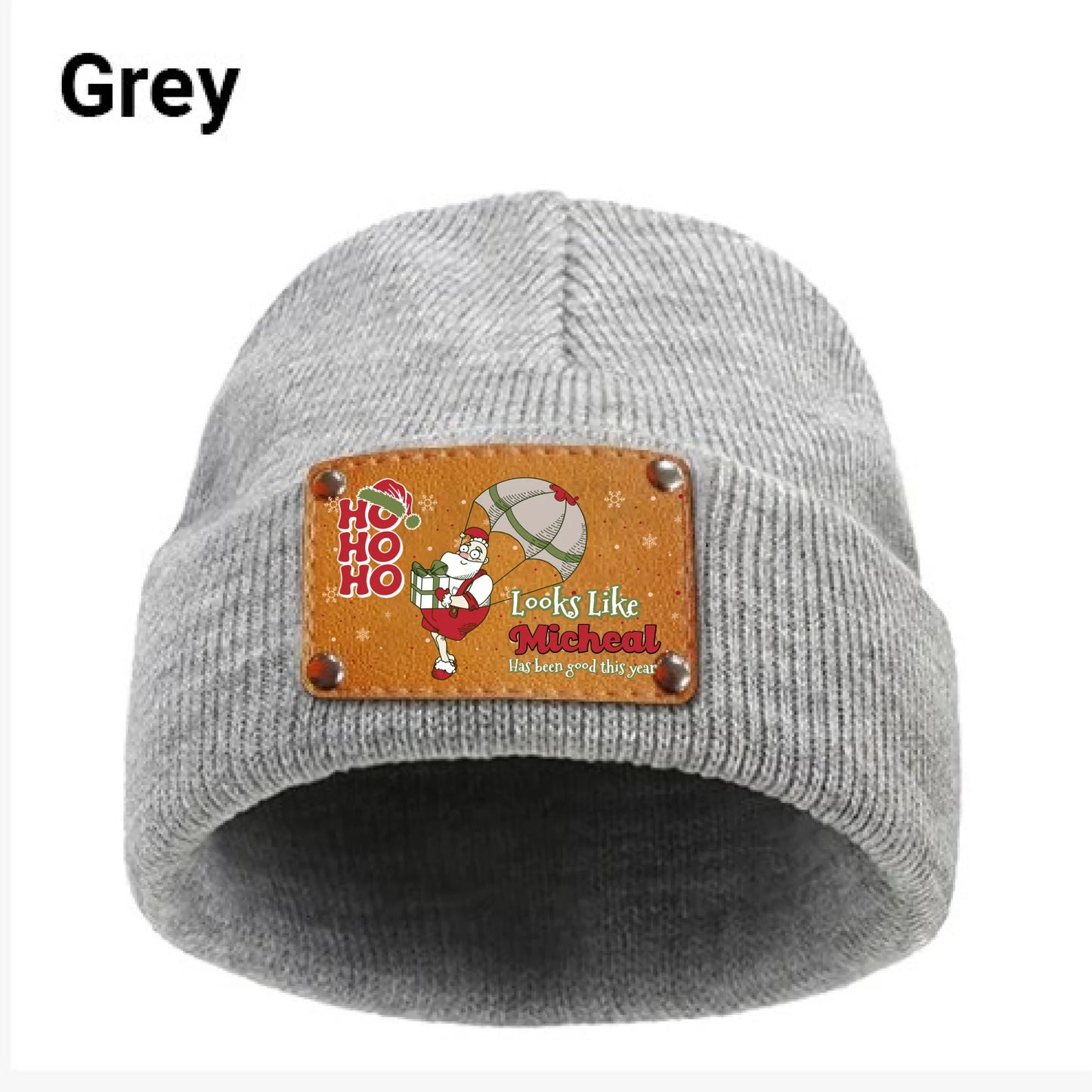 grey beanie