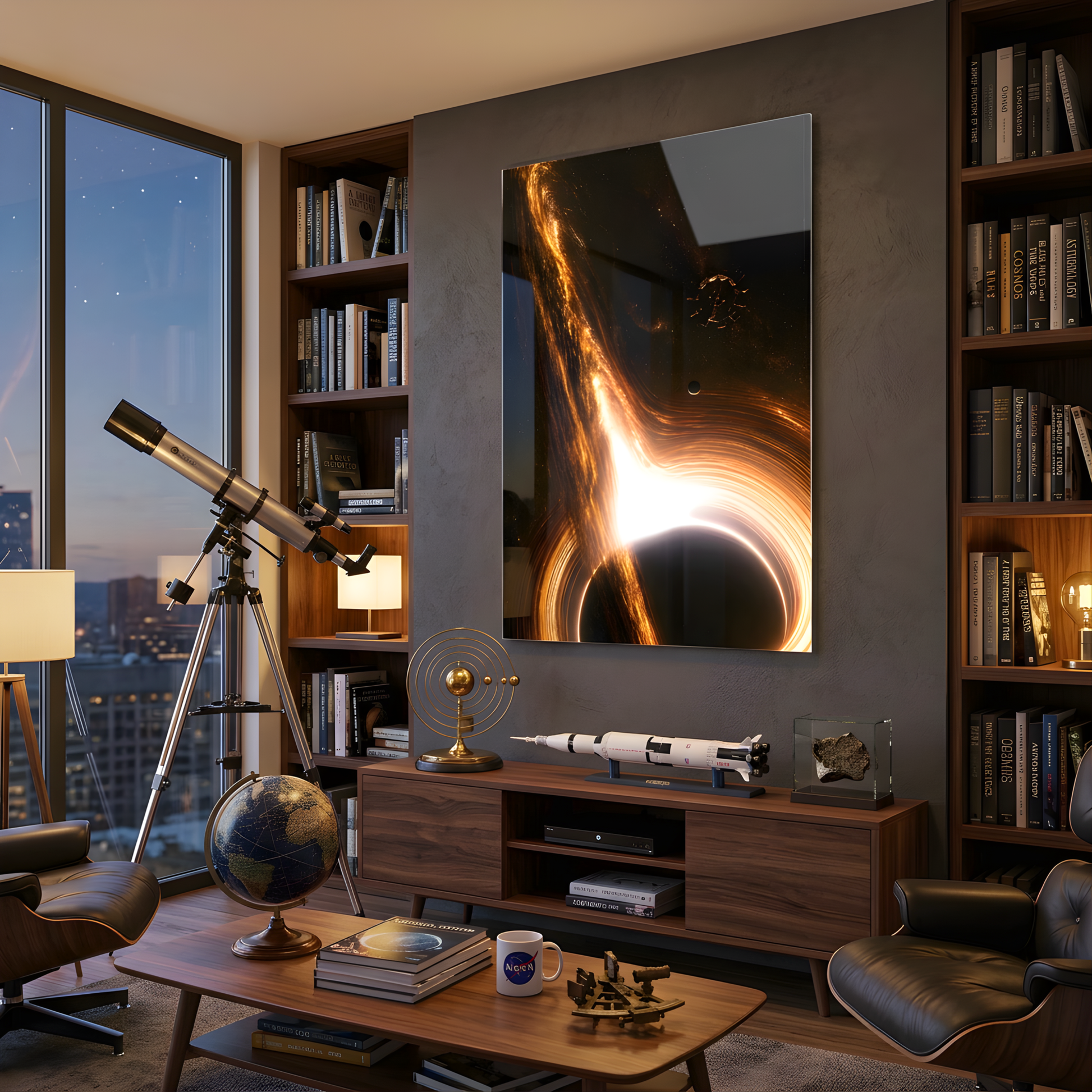Black Hole Wall Art