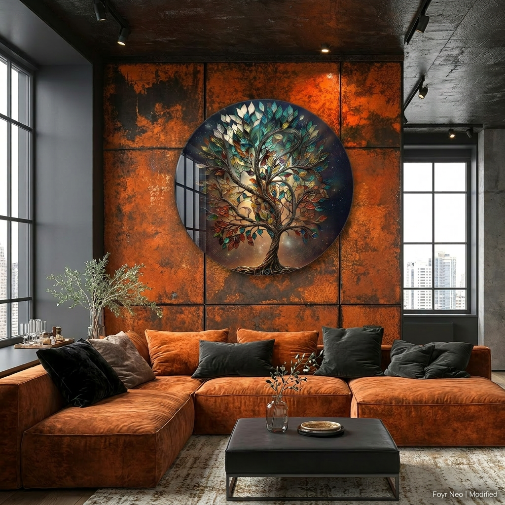Tree of Life Glass Wall Art