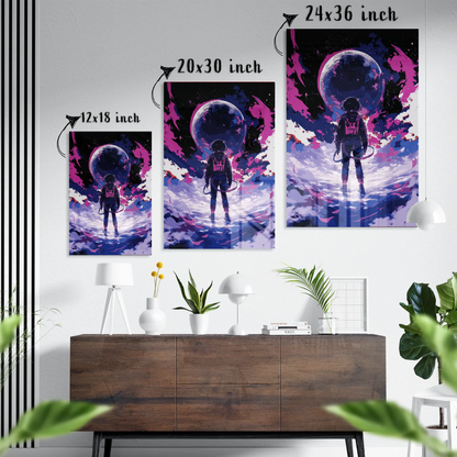 Starlit Explorer GlassPrint