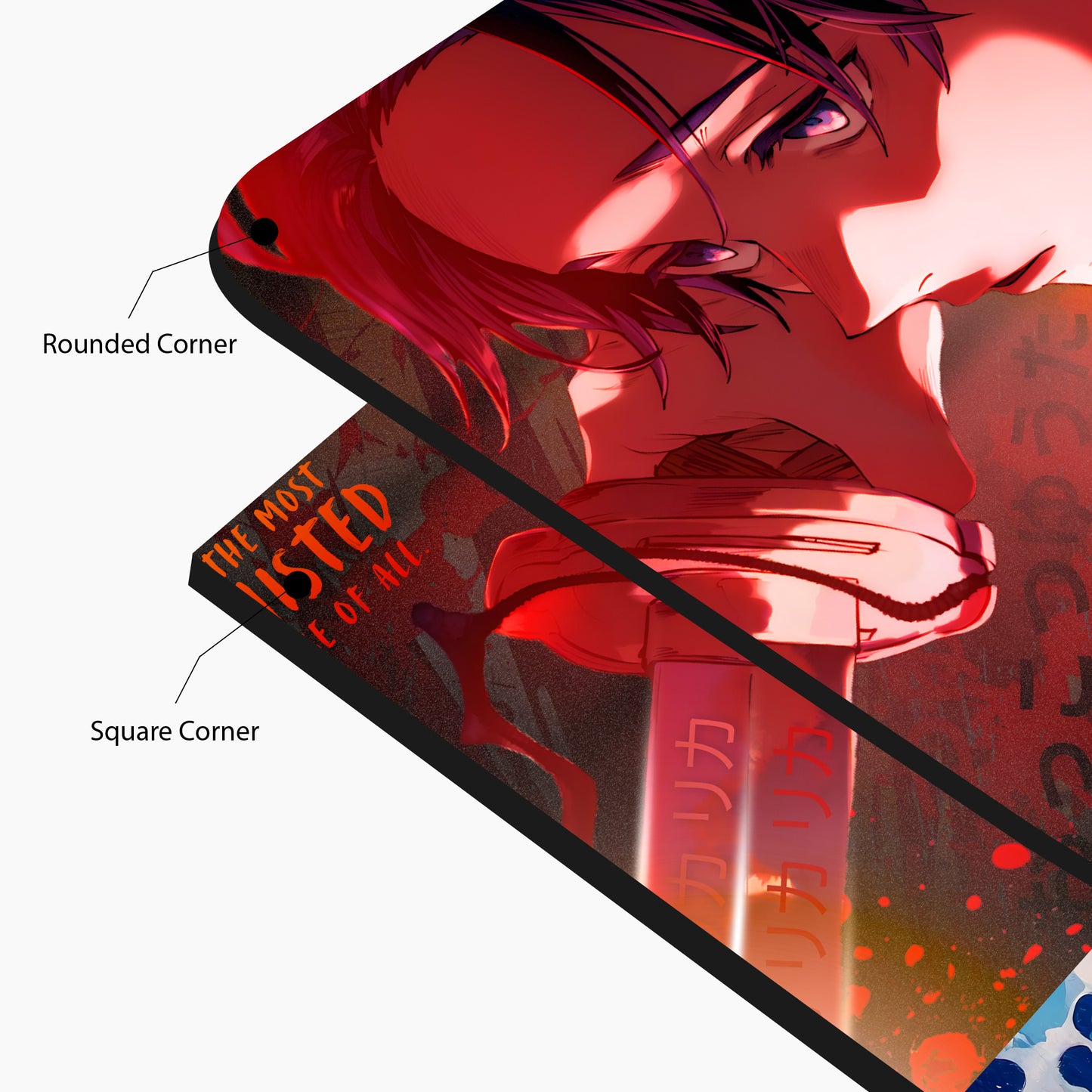 Yuta Okkotsu Twisted Love Curse Glass Wall Art