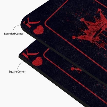 Kings Of Heart Glass Wall Art