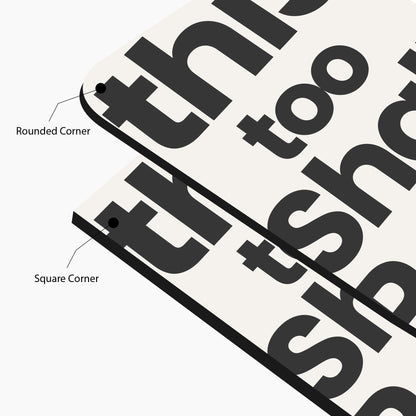 This Too Shall Pass Glass Wall Art