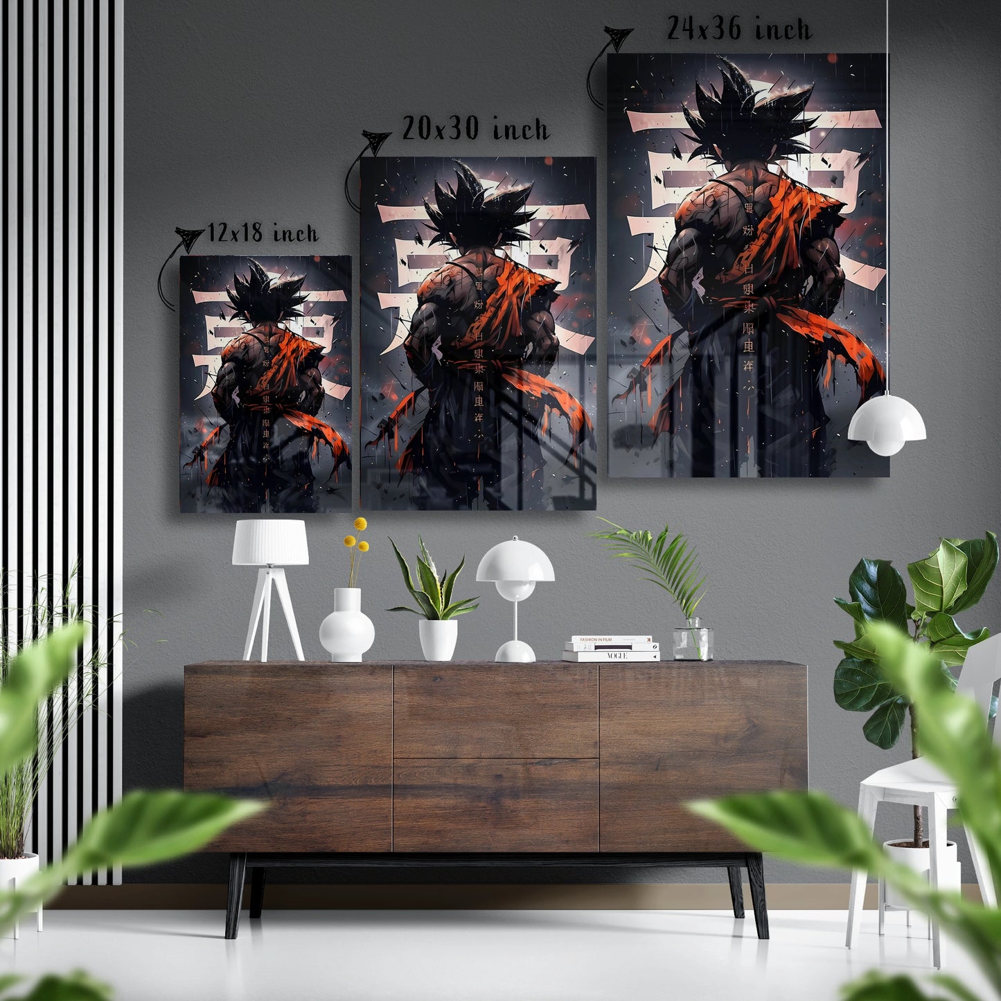 Dragon Spirit – Goku Glass Poster