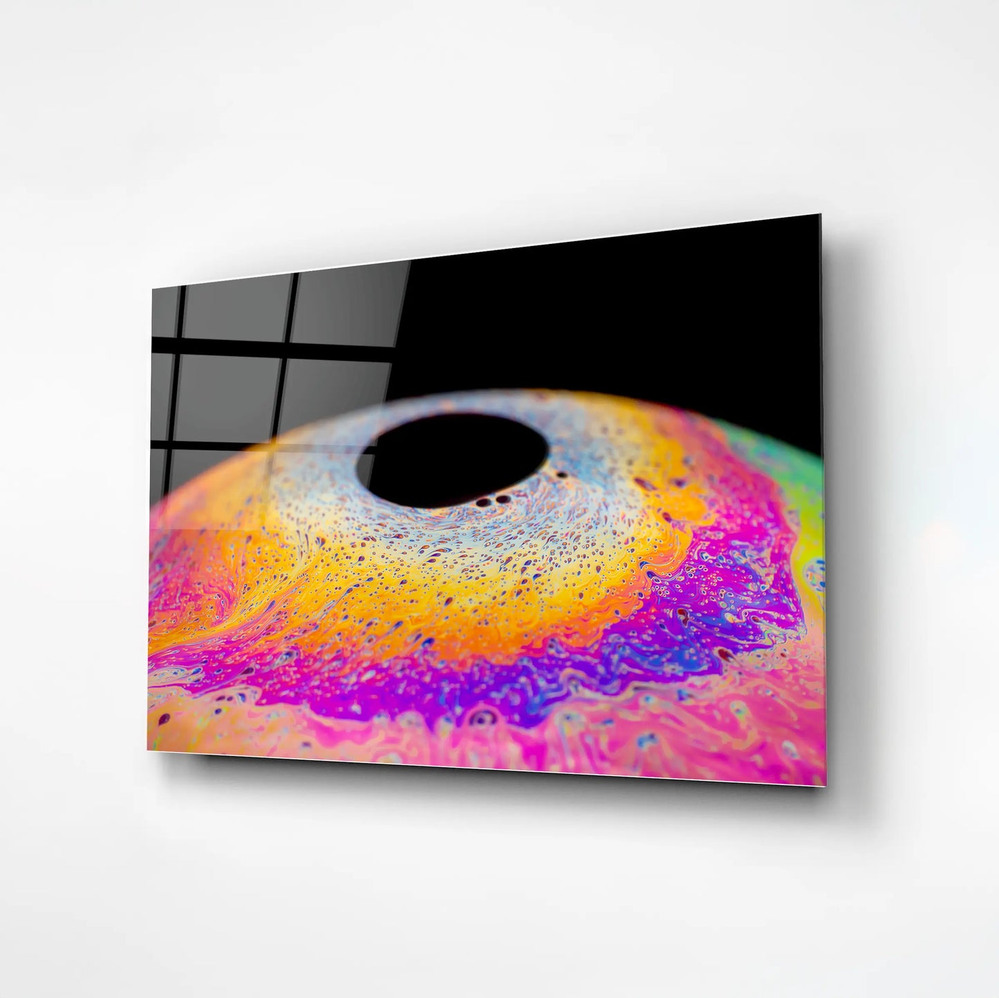 Nebula Eye Gateway of Light Glass Poster