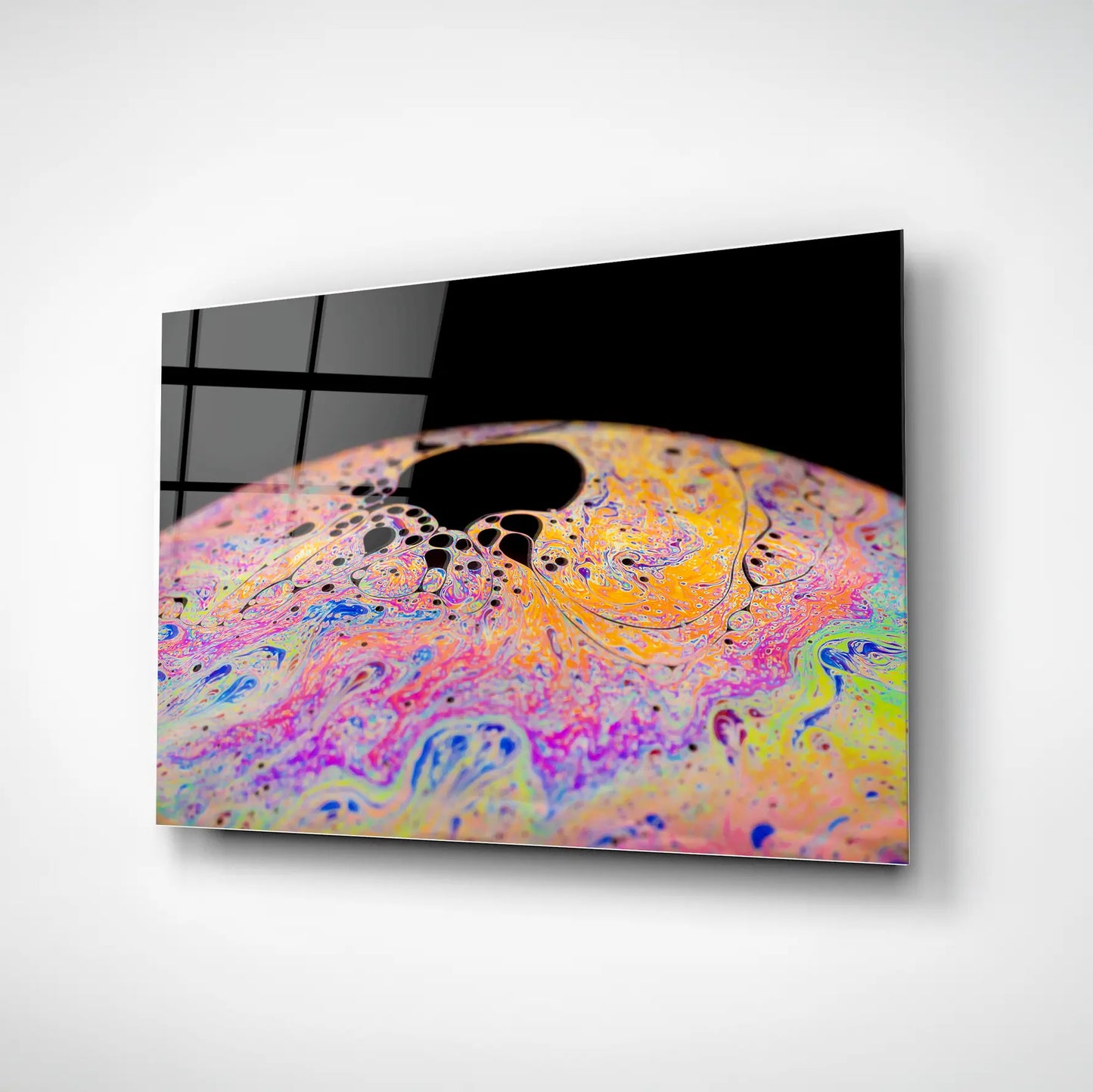 The Infinite Gaze Glass Poster