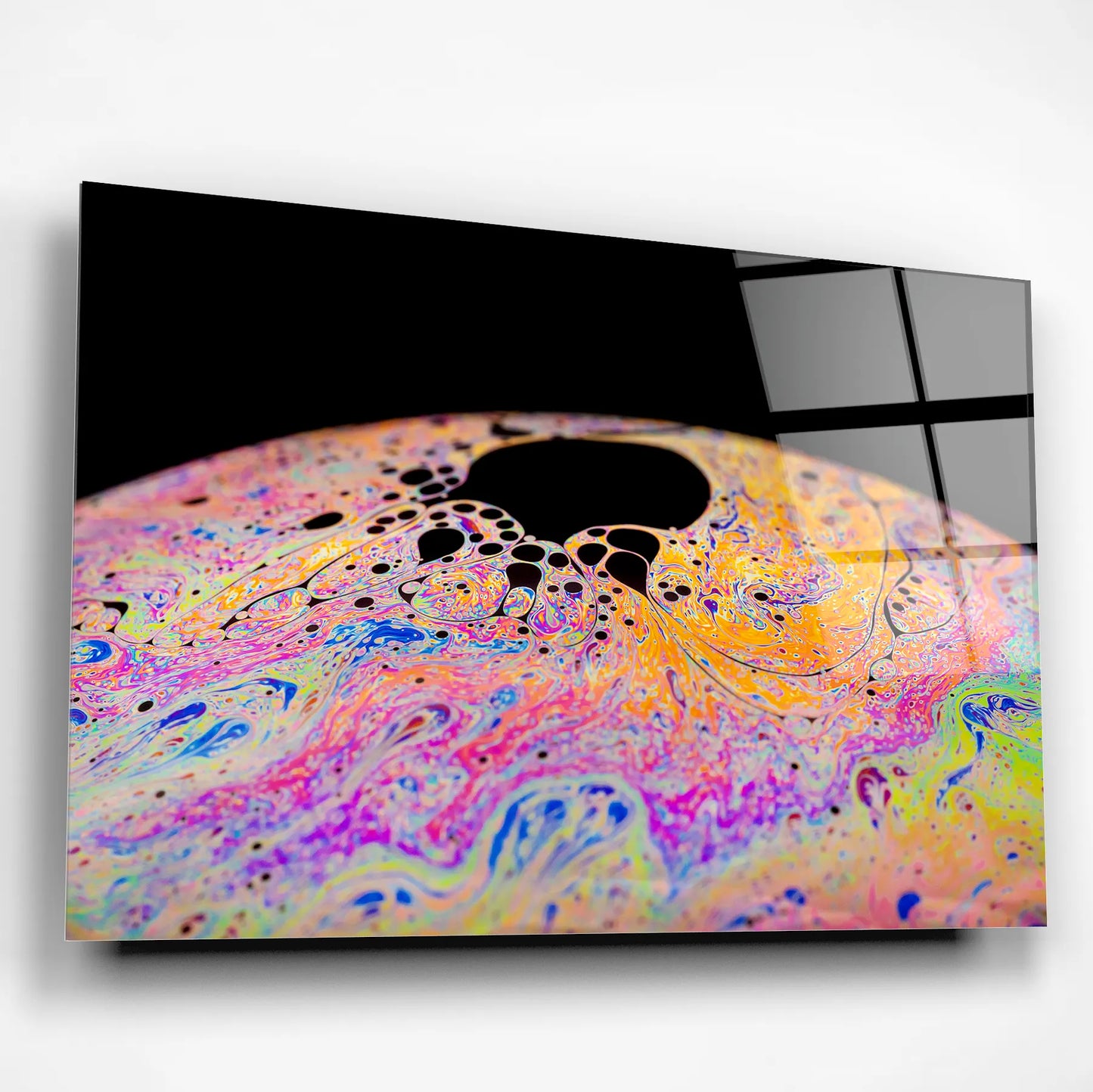 The Infinite Gaze Glass Poster