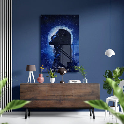 Cosmic Jesus Glass Poster