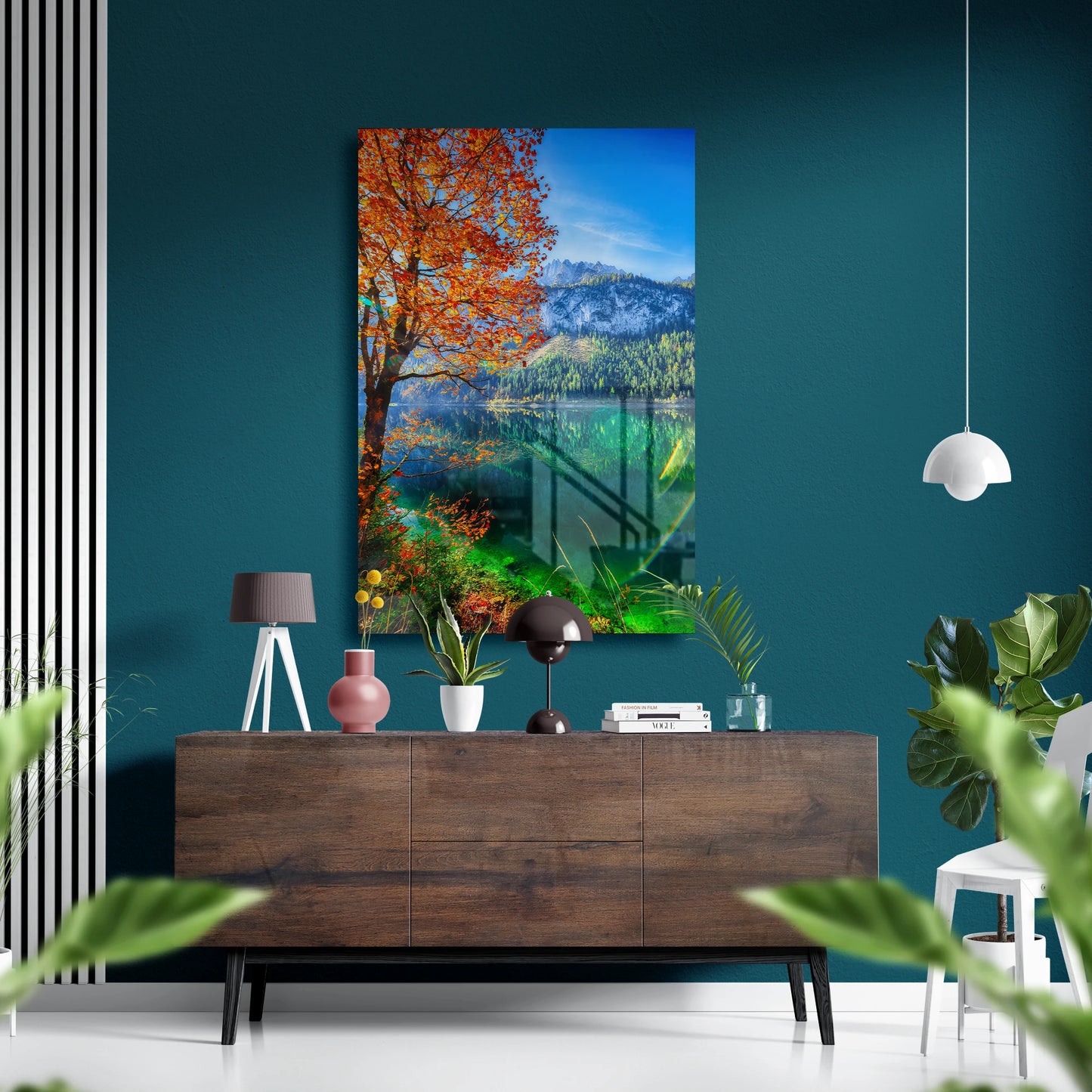 Mirror of Nature Glass Poster