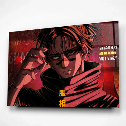 Choso – Brotherhood Motivation Glass Wall Art