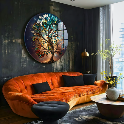 Tree of Life Glass Wall Art