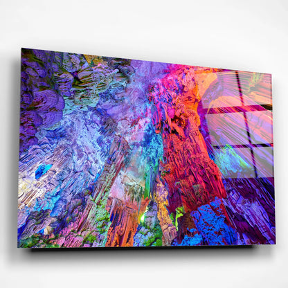 The Silver Cave Glass Poster