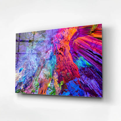 The Silver Cave Glass Poster