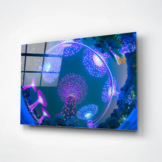 Supertree Grove Glass Poster