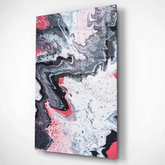 Obsidian Flow Glass Poster