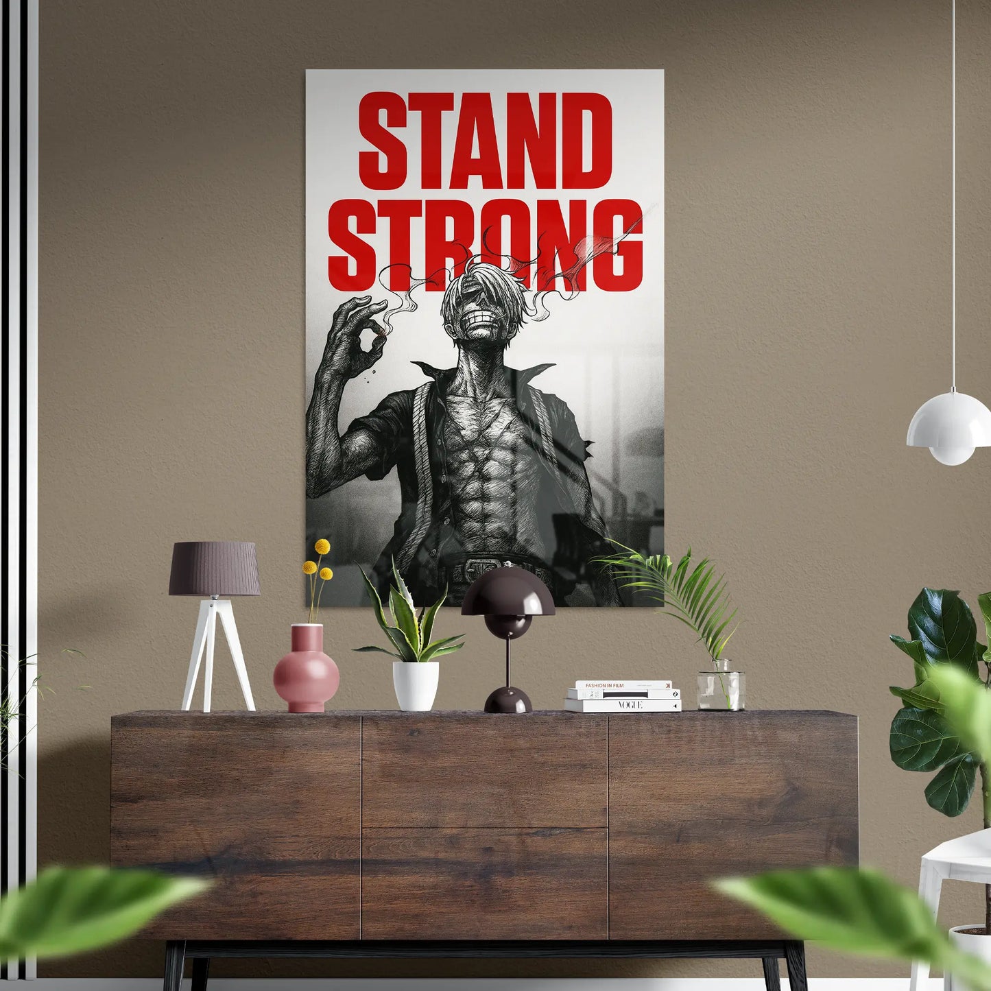 Stand Strong Glass Art
