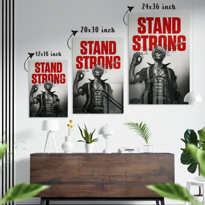 Stand Strong Glass Art