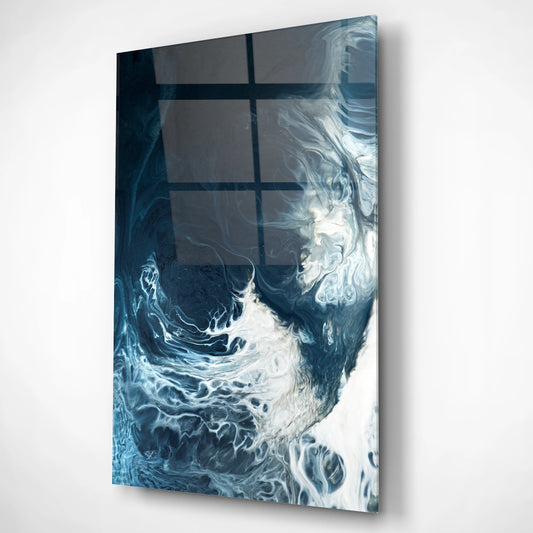 Cosmic Tide Glass Poster